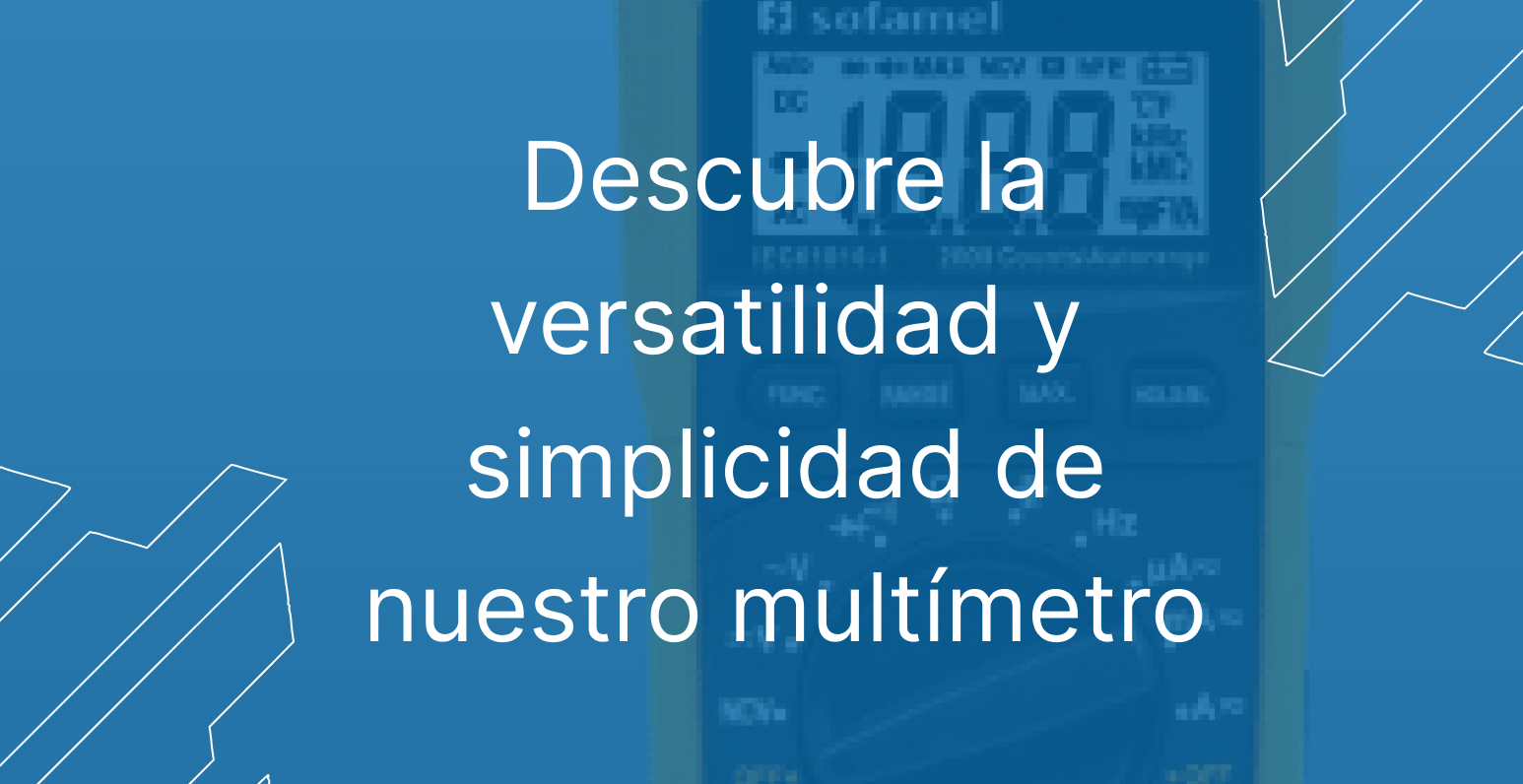 Descubre la versatilidad y simplicidad de nuestro multímetro DM-600